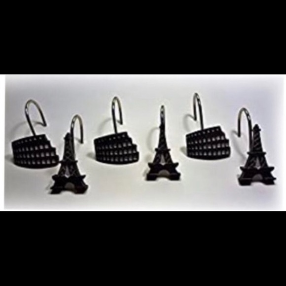 Paris 4 piece Bath Eiffel Parisian French  Set - Picture 5 of 6